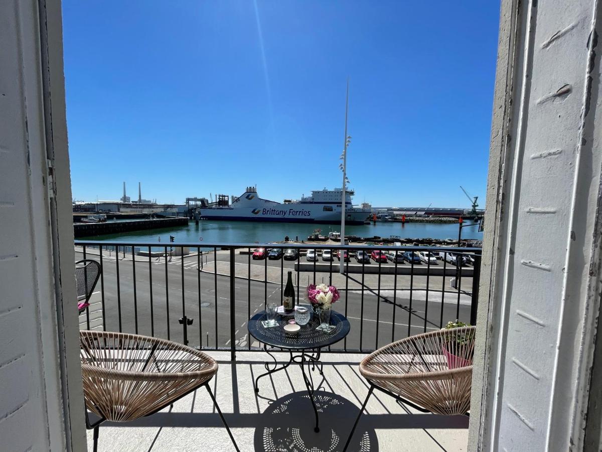"L'Ancre" Studio Perret Pleine Vue Mer Le Havre Buitenkant foto
