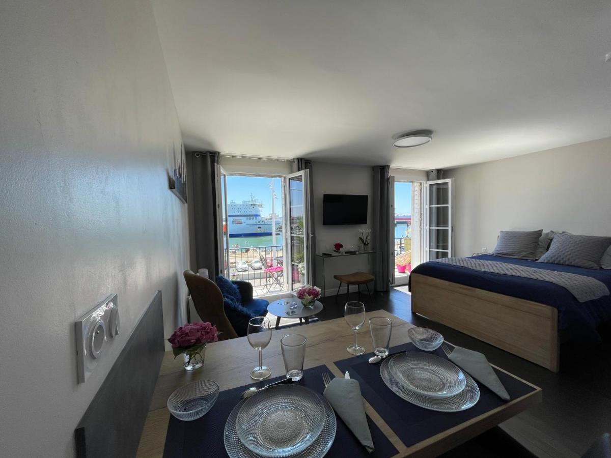 "L'Ancre" Studio Perret Pleine Vue Mer Le Havre Buitenkant foto