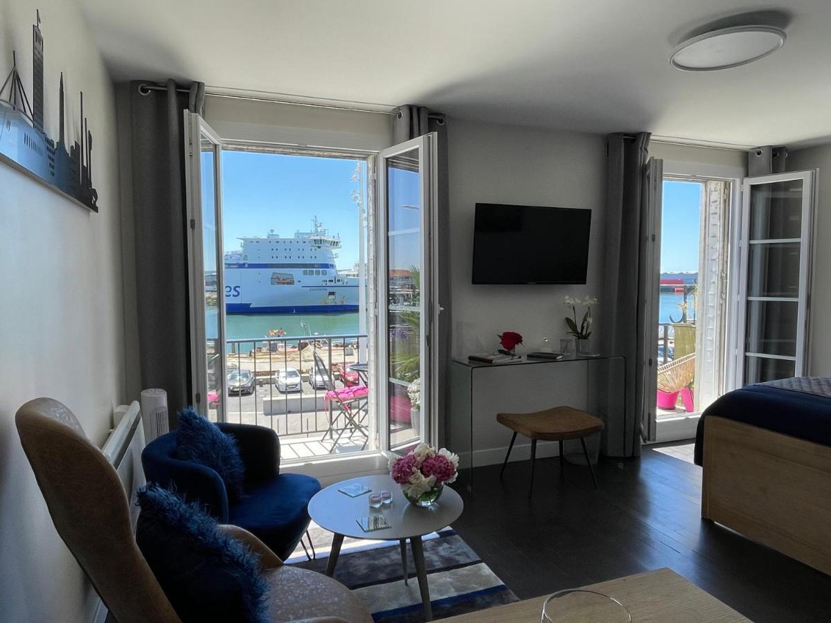 "L'Ancre" Studio Perret Pleine Vue Mer Le Havre Buitenkant foto