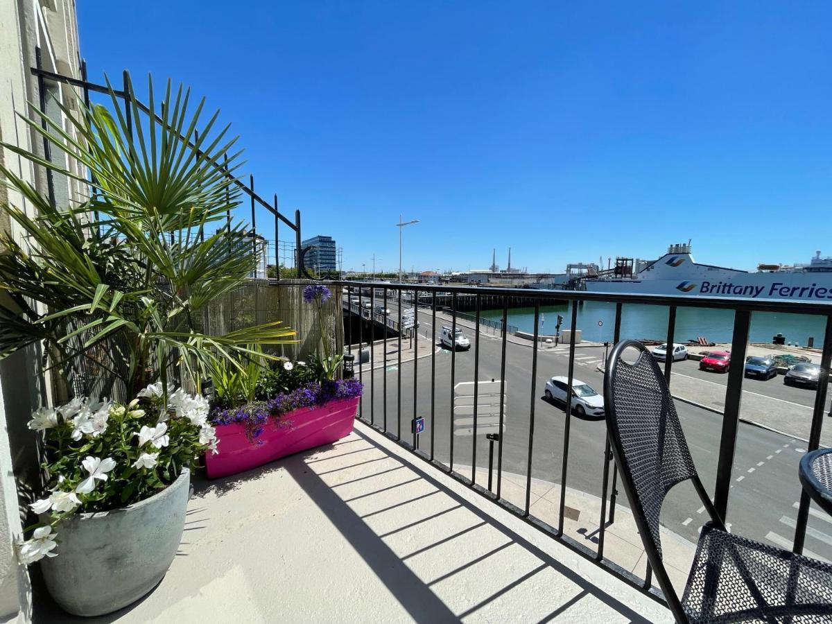 "L'Ancre" Studio Perret Pleine Vue Mer Le Havre Buitenkant foto