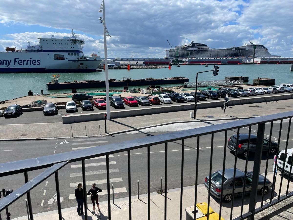 "L'Ancre" Studio Perret Pleine Vue Mer Le Havre Buitenkant foto